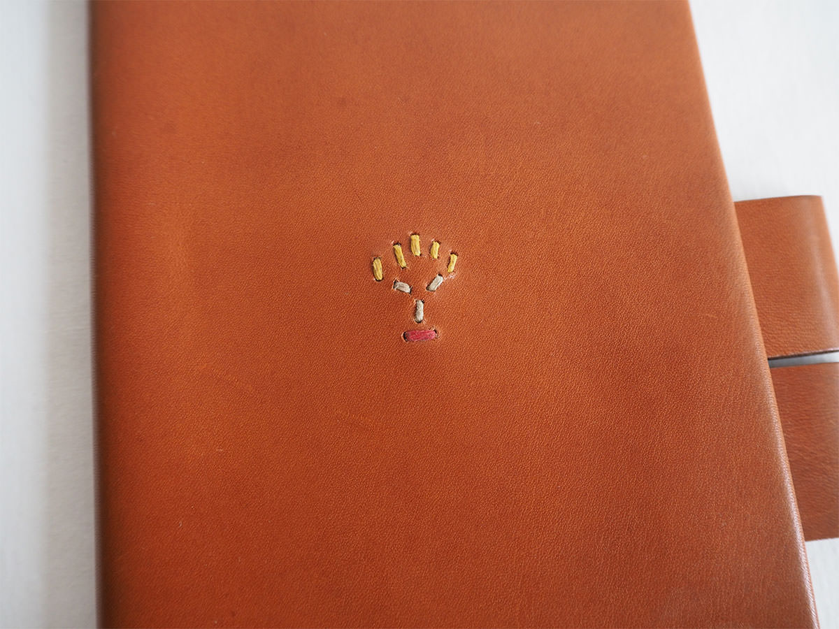 Henry Cuir / アンリークイール, Vintage Leather Book Cover - Brown