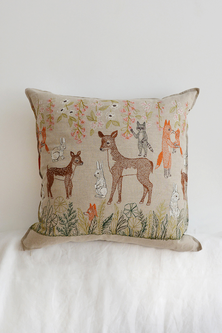 CORAL & TUSK, Spring Blossoms Pillow