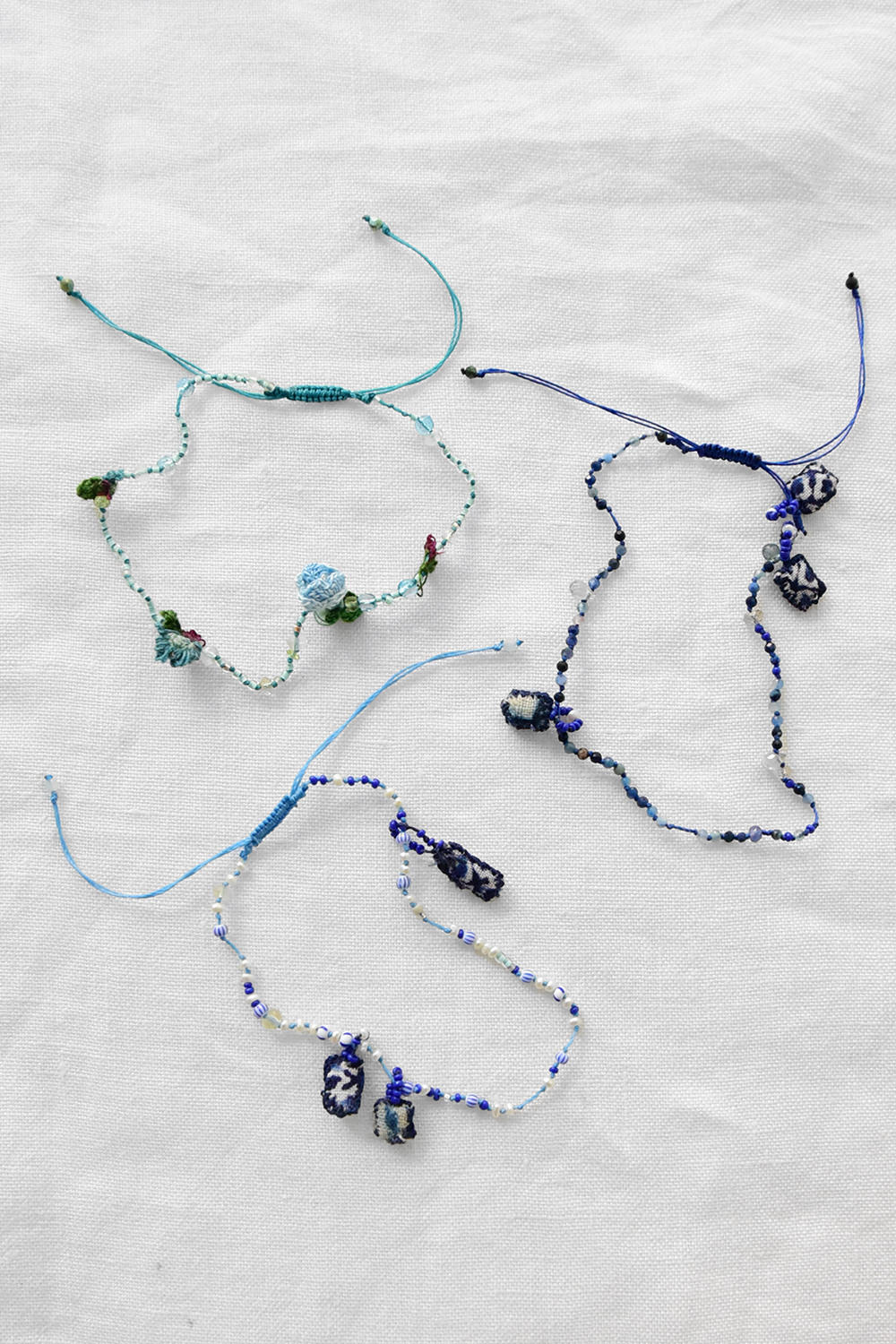 Antonia Rossi, Antique Venetian Glass Beads Bracelet - Group D
