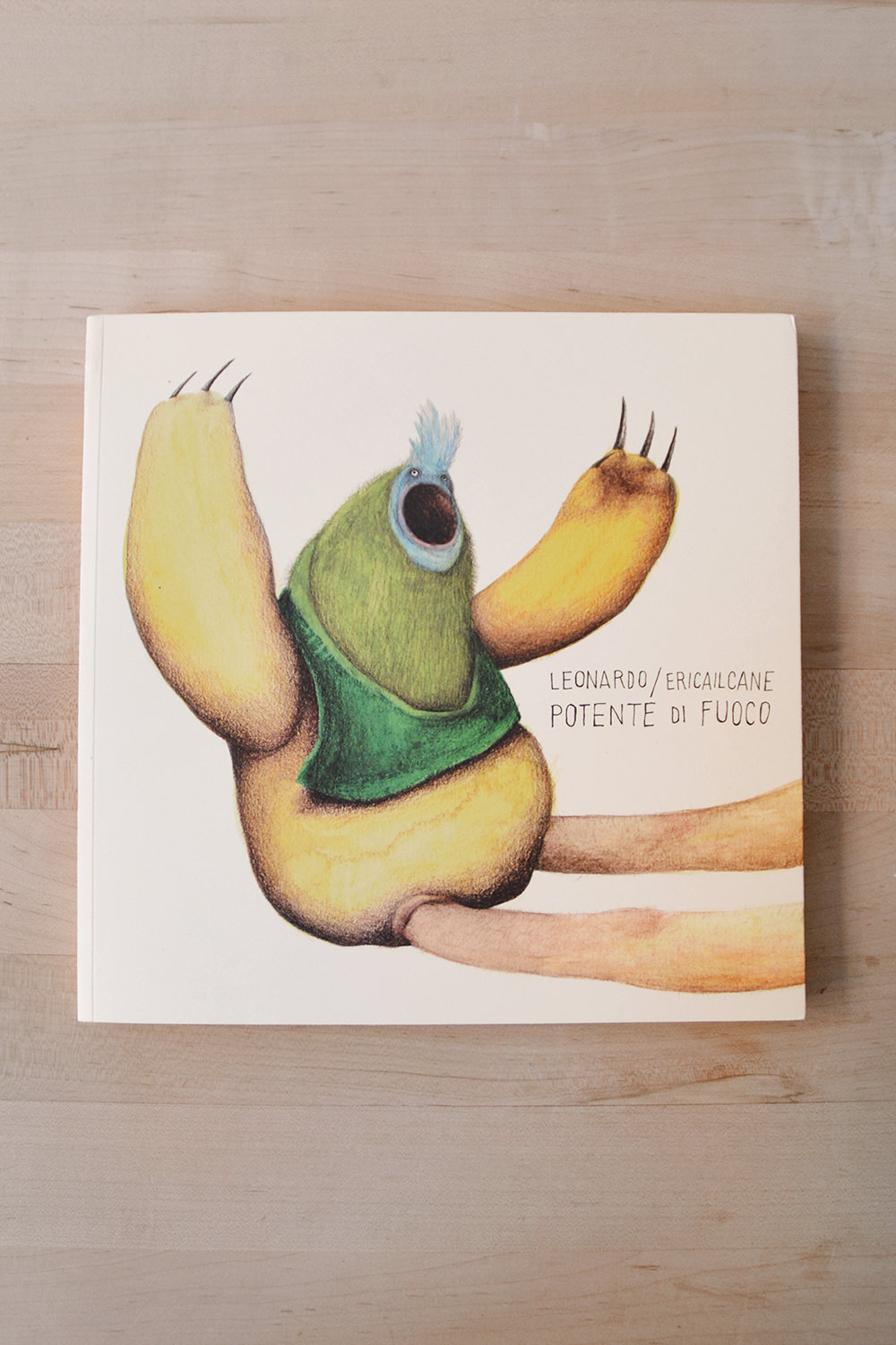 illustration book、絵本、written in italian、イタリア語絵本