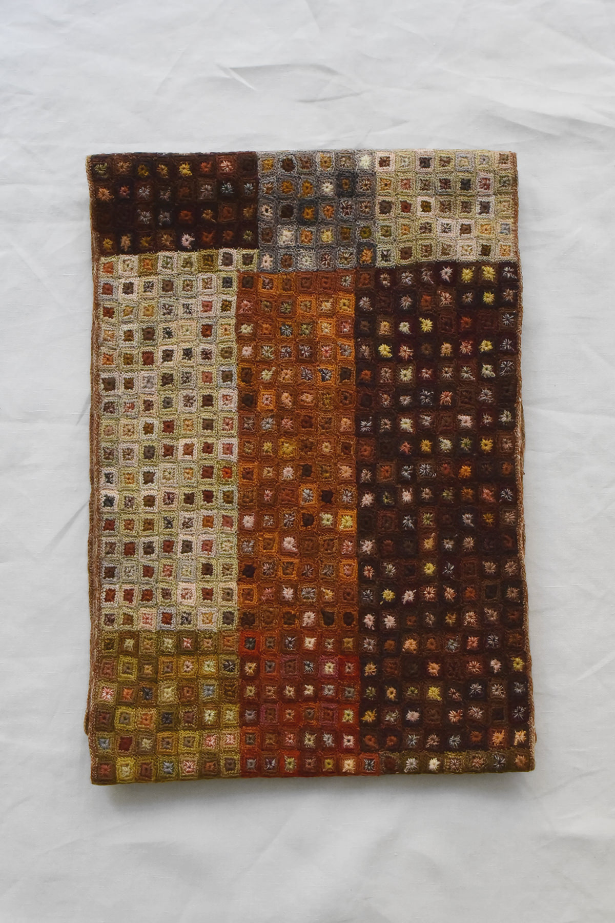 Sophie Digard、wool scarf、ソフィディガール、ハンドメイド、マダガスカル、ウールスカーフ、手作り