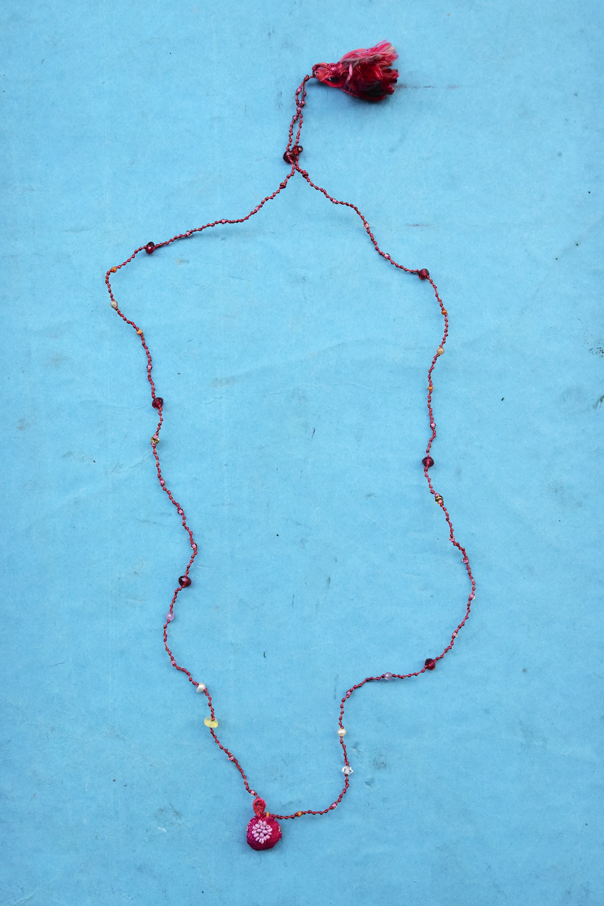 makie、makiehome、Antonia Rossi、アントニア・ロッシ、Made in Itary、ハンドメイド、Handmade、ネックレス、necklace、Heart、ハートネックレス、Heart necklace、ベネチアンビーズ