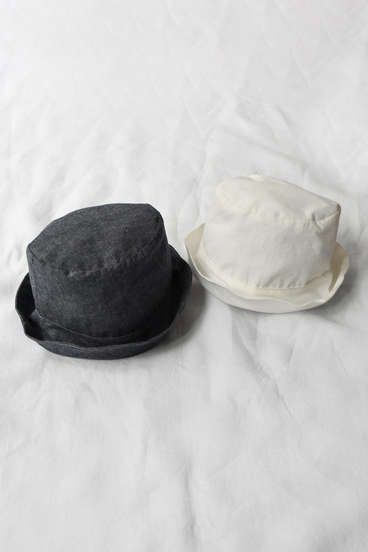 Summer Bucket Hat. 軽やかで柔らかな素材のKid's hat。コットン100%。