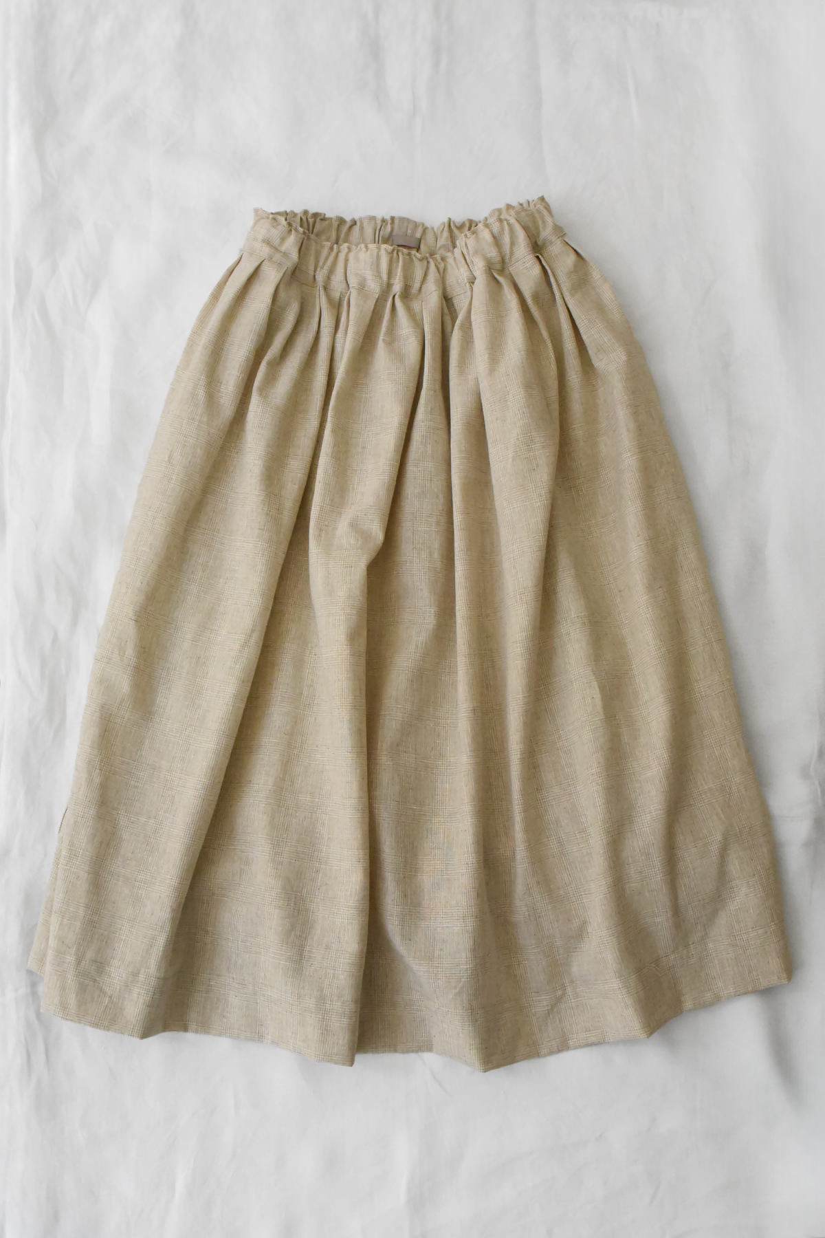 MAKIE、マキエ、ウィメンズ、Women's、リネンスカート、linen skirt
