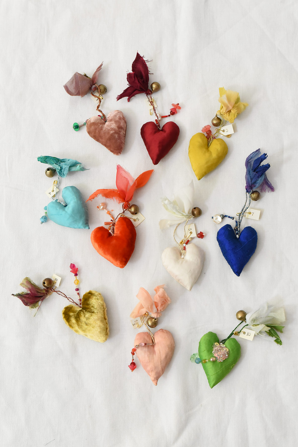 Handmade Heart Ornaments SN099 - Group A