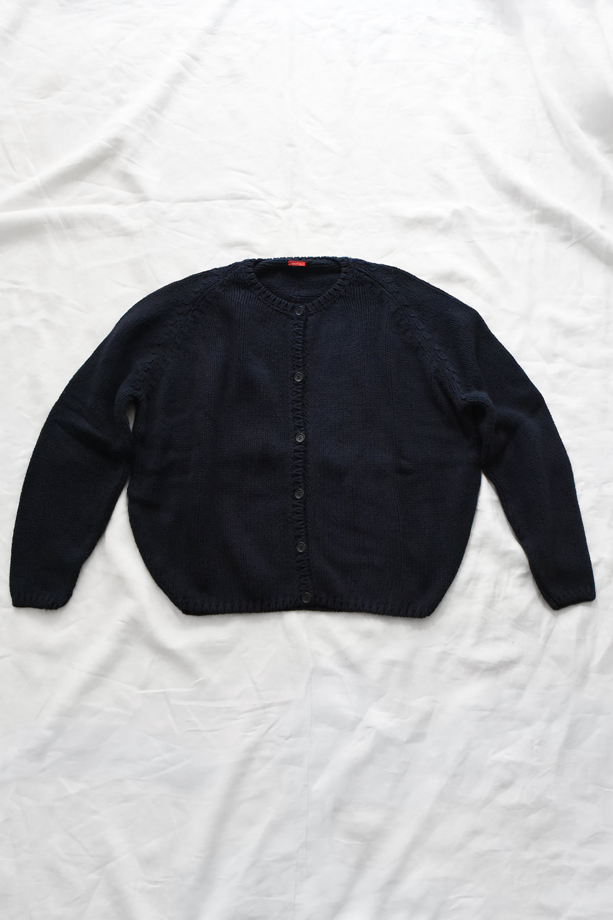 apuntob (a.b)/ アプントビー, P2055 Silk Cardigan - Navy