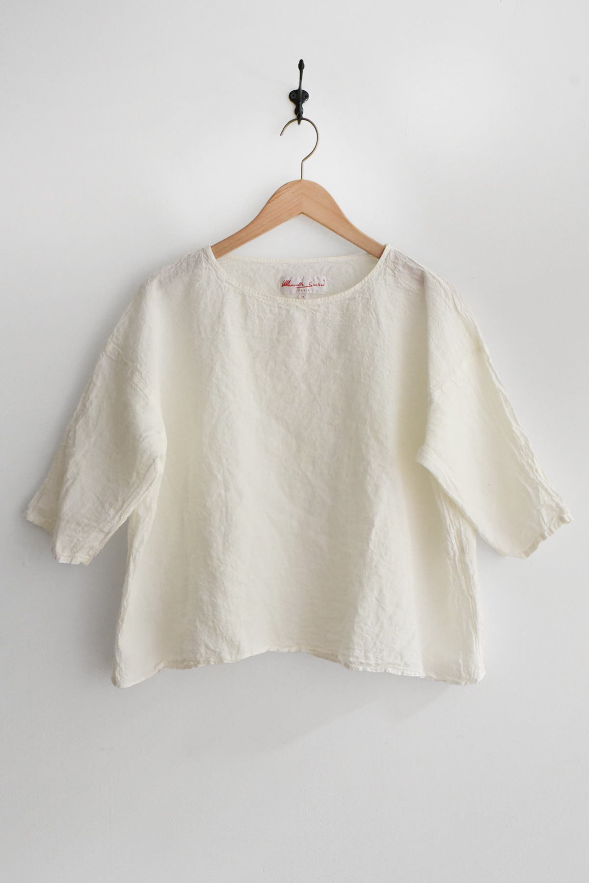 manuelle guibal / linen shirts  赤 MANUELLE GUIBAL 】SHIRT MAO SHYLK（シャツ／ブラウス）｜journal