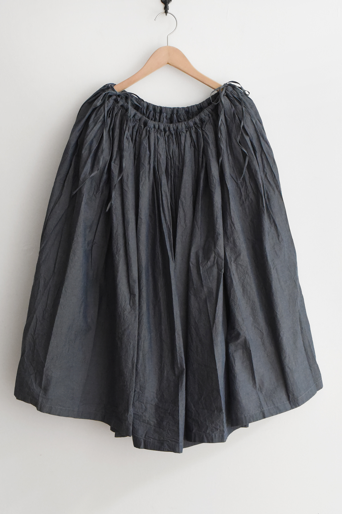 Manuelle Guibal / マニュエルギバル, 7047 Skirt Loomi - Denim