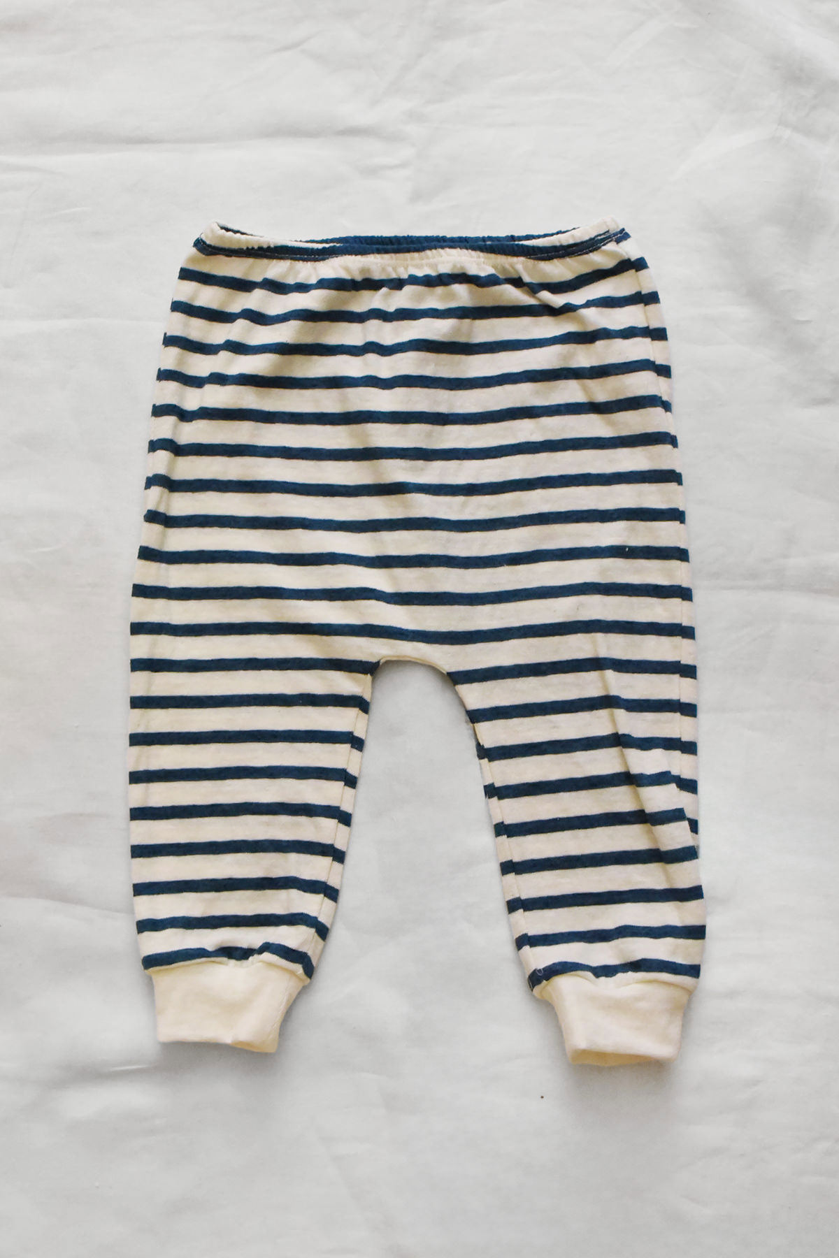 Baby Pants Ocean - Blue Stripe cotton leggings コットンパンツ ベビーパンツ