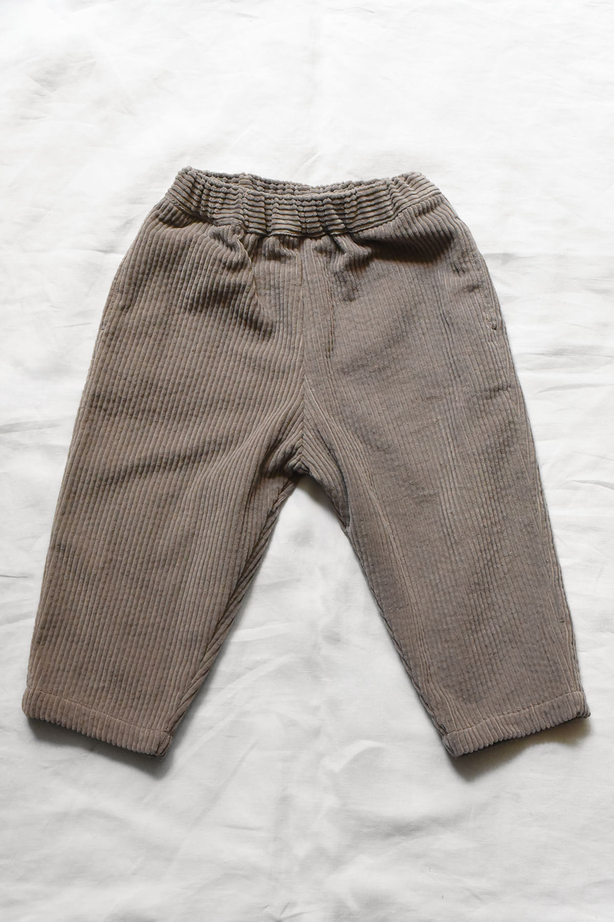Corduroy Pants Atlas - Taupe コーデュロイパンツ、コットン、キッズパンツ