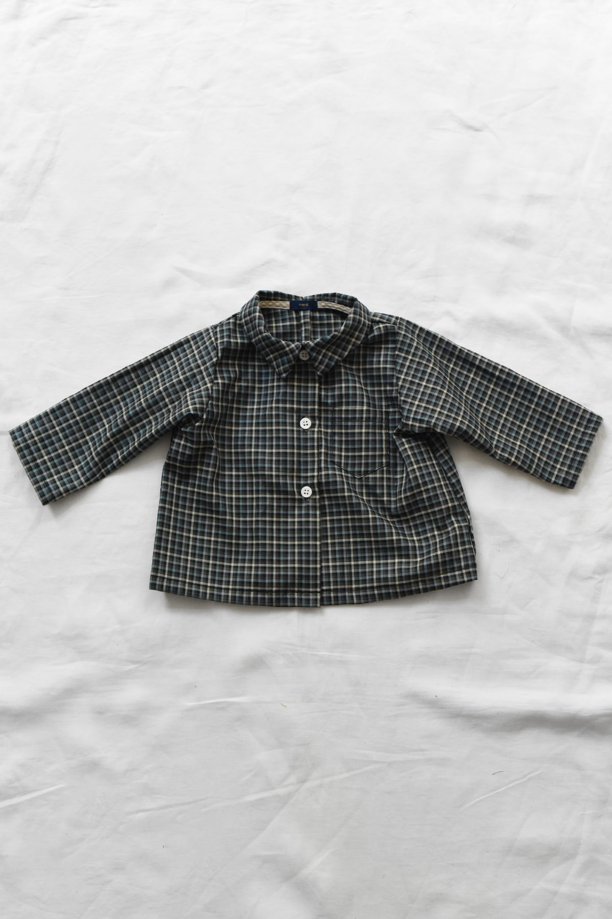 Blouse Otis - Moss Green コットンブラウス