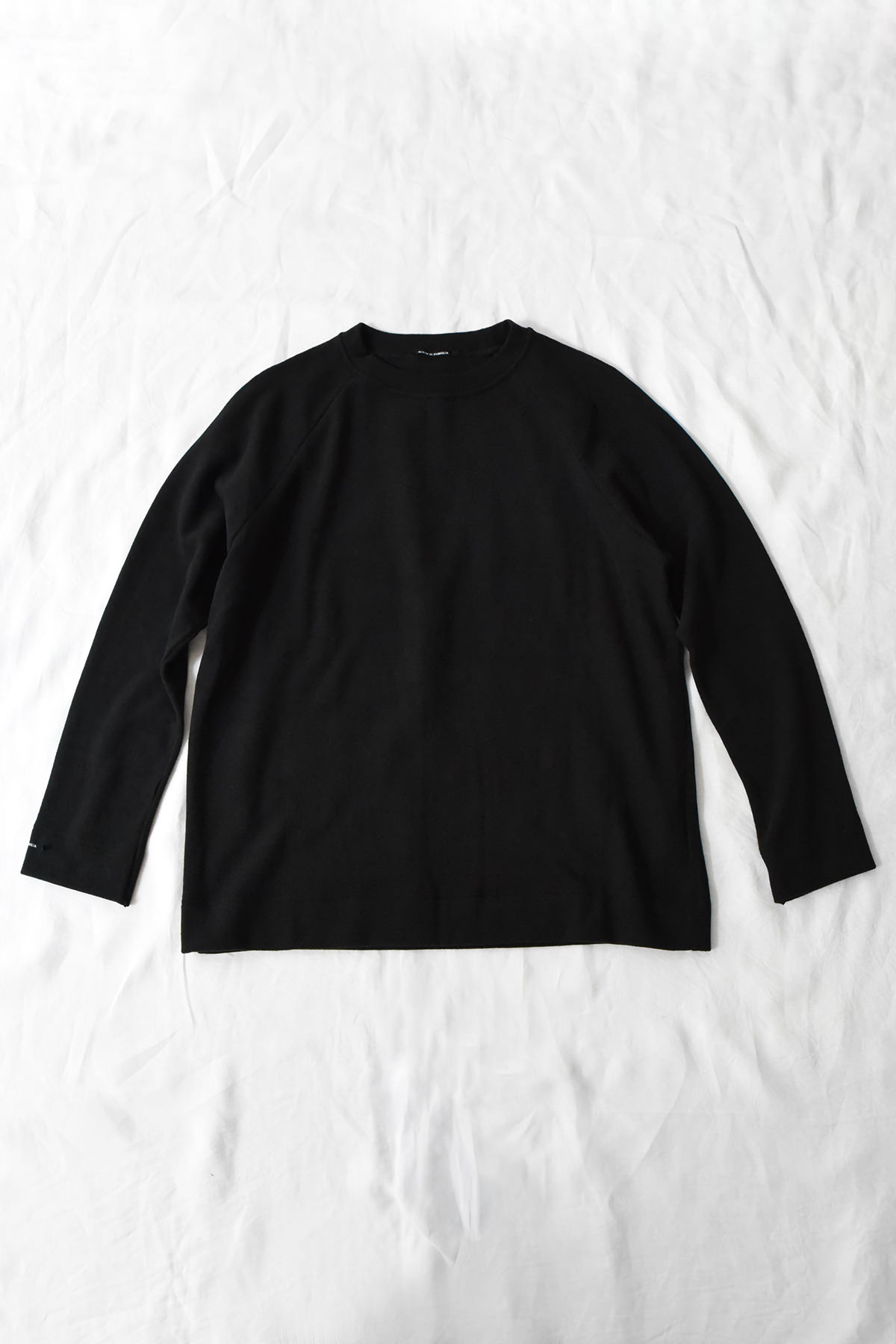 Album di Famiglia U40116 Jumper in Black cotton blend